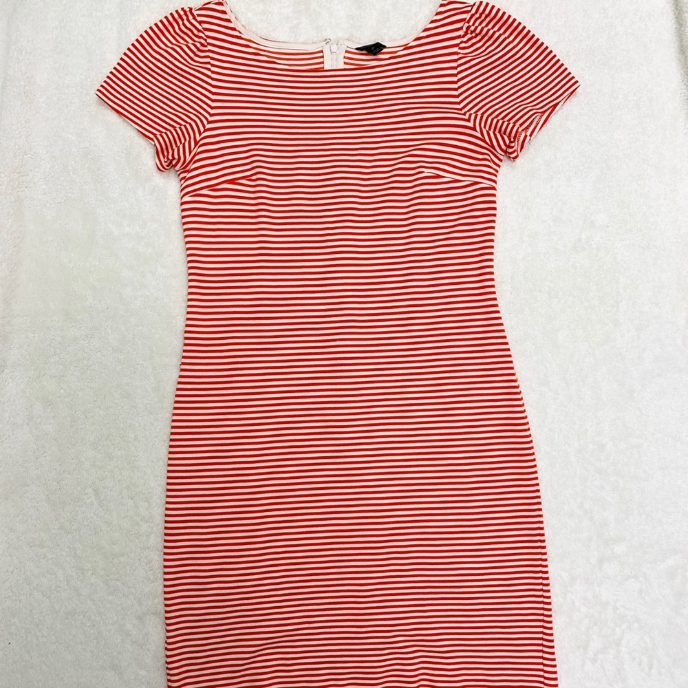 Ann Taylor Striped Tee Dress